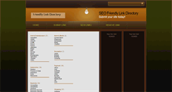 Desktop Screenshot of friendly-link-directory.com