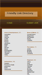 Mobile Screenshot of friendly-link-directory.com